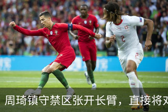 周琦镇守禁区张开长臂，直接将对手上篮扇飞