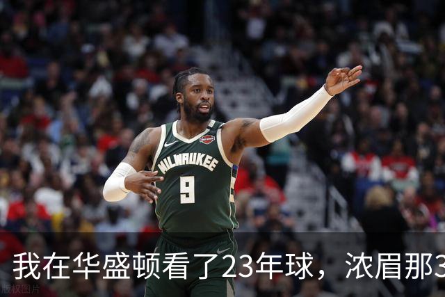 我在华盛顿看了23年球，浓眉那34分让我想起园区那年